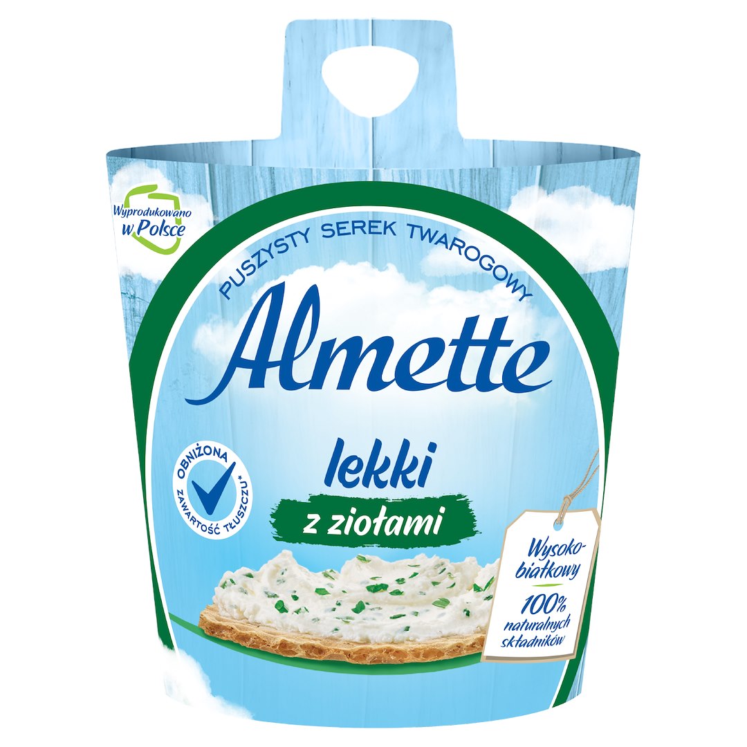 HOCHLAND ALMETTE 150g LEKKI ZIOŁA (24)