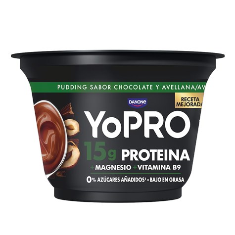 DANONE YOPRO PUDDING 150g CZEKOLADA-ORZECH (6)