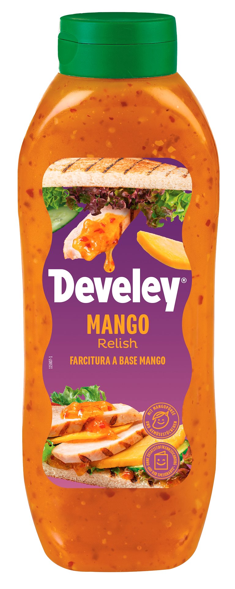 DEVELEY SOS RELISH MANGO 875ml/8