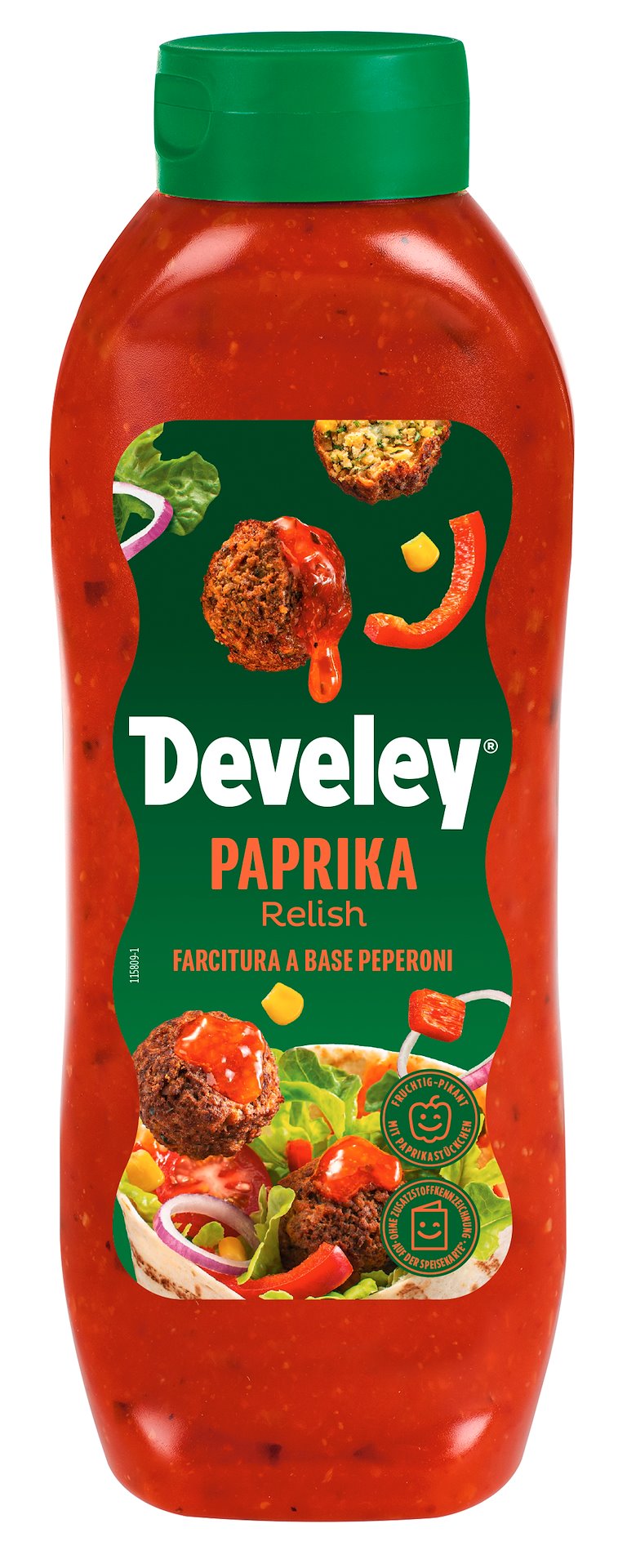 DEVELEY SOS RELISH PAPRYKOWY 875ml/8