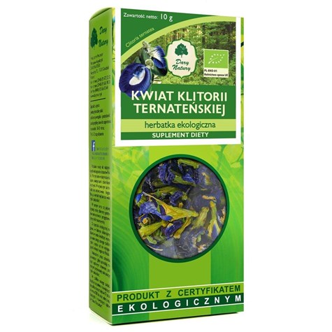 BIO PLANET HERBATKA KWIAT KLITORII NIEBIESK 10g/40