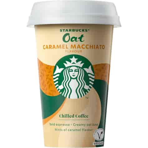 ARLA STARBUCKS OAT CARAMEL MACCHIATO 220ml/10