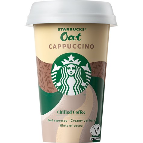ARLA STARBUCKS OAT CAPPUCCINO 220ml/10
