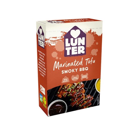 LUNTER TOFU MARYNOWANE BBQ 180g/10