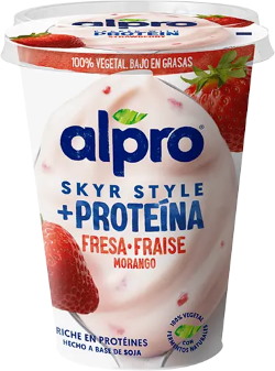 ALPRO SKYR STYLE SOJOWY TRUSKAWKA 400g/6