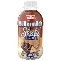 MULLER SHAKE MILK HAZELNUT CREAM DREAM 400g/12