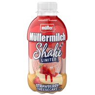 MULLER SHAKE MILK STRAWBERRY CHEESECAKE 400g/12