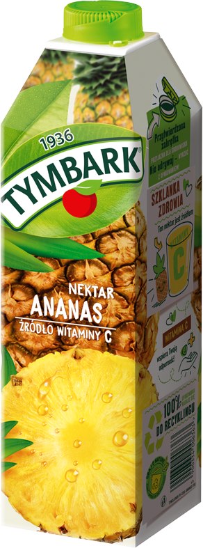 TYMBARK NEKTAR ANANASOWY 1L/6