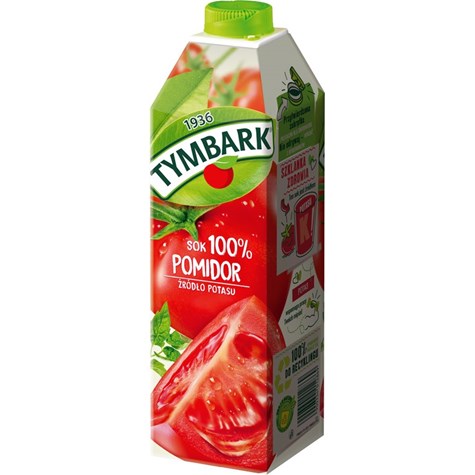 TYMBARK SOK 100% POMIDOROWY 1L/6
