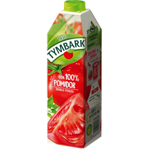 TYMBARK SOK 100% POMIDOROWY 1L/6