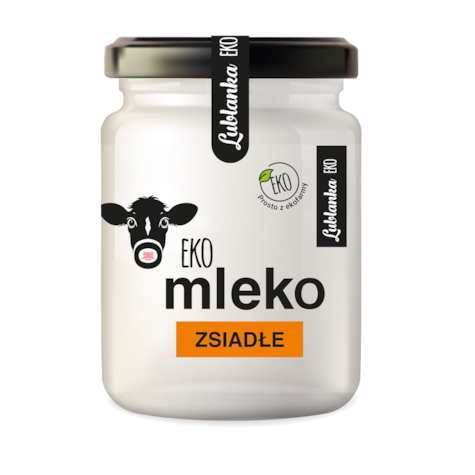 LUBLANKA EKO ZSIADŁE MLEKO 450g/12