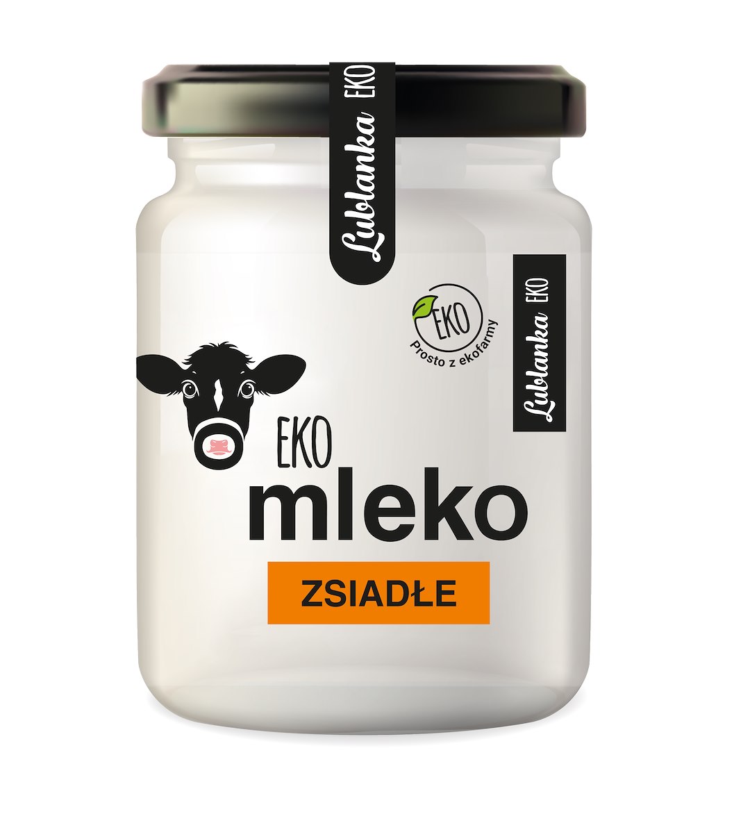 LUBLANKA EKO ZSIADŁE MLEKO 450g/12