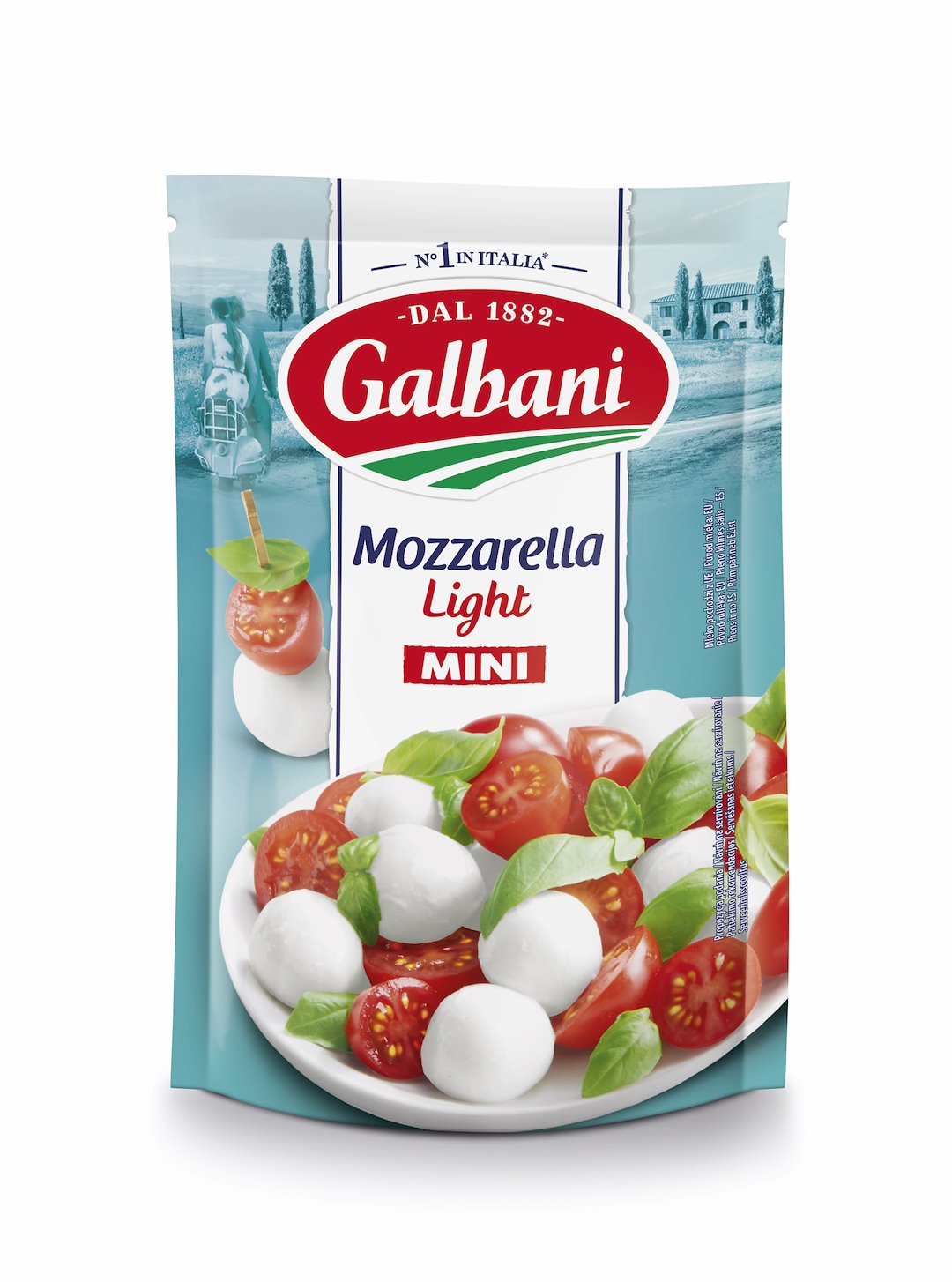 GALBANI MOZZARELLA MINI LIGHT 150g/19