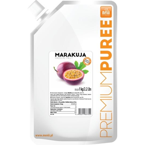 MENII PREMIUM PUREE MARAKUJA 1kg/5
