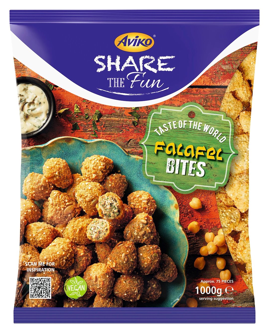 AVIKO FALAFEL BITES 1kg/3