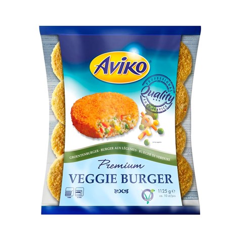 AVIKO VEGGIE BURGER 1,125kg/6