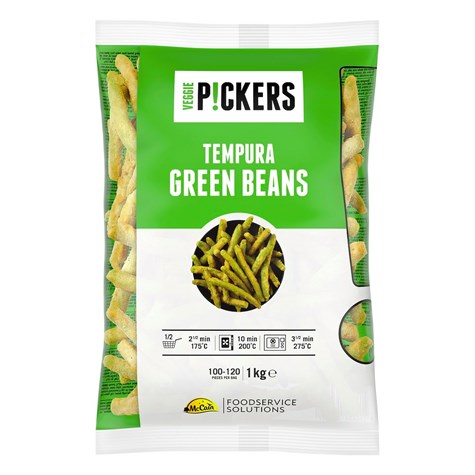 MCCAIN FASOLKA ZIELONA W TEMPURZE 1kg/6