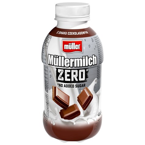 MULLER MILK CZEKOLADA ZERO 400ml/12