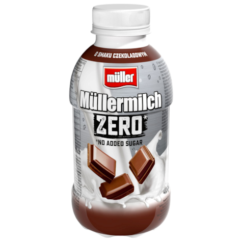MULLER MILK CZEKOLADA ZERO 400ml/12