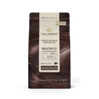 CALLEBAUT CZEKOLADA CIEMNA BEZ CUKRU 1kg/6