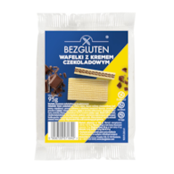 BEZGLUTEN WAFLE Z KREMEM CZEKOLADOWYM 95g/12