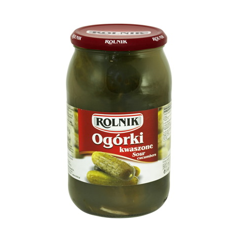 ROLNIK OGÓRKI KWASZONE 850g/480g (6)