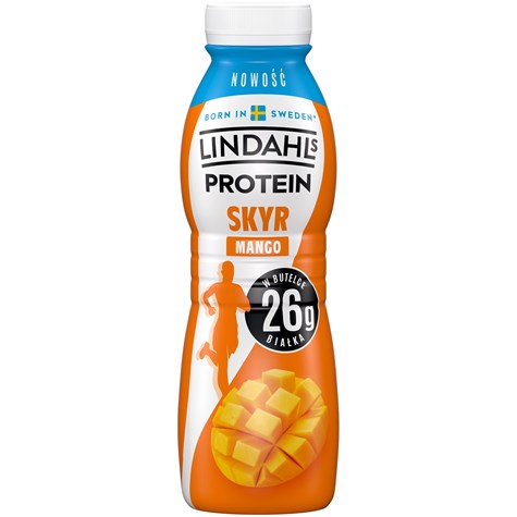 LINDAHLS JOGURT PITNY PROTEIN SKYR MANGO 380g/12