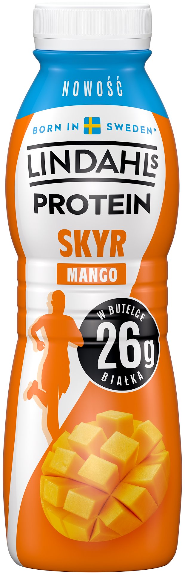 LINDAHLS JOGURT PITNY PROTEIN SKYR MANGO 380g/12