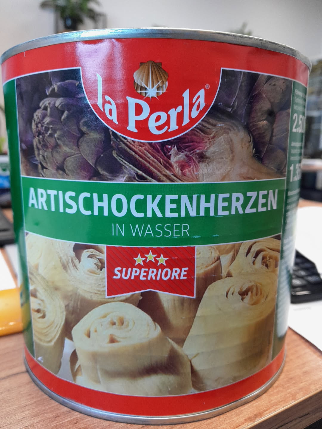 GREEK KARCZOCHY SERCA 2,5kg/1,35kg/6 LA PERLA