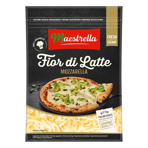 EURIAL MOZZARELLA FIOR DI LATTE WIÓRY 45% 150g/8