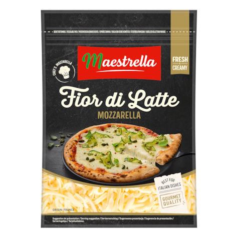 EURIAL MOZZARELLA FIOR DI LATTE WIÓRY 45% 150g/8