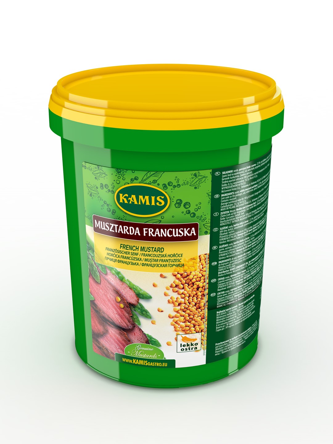 KAMIS MUSZTARDA FRANCUSKA 1,5kg (6)