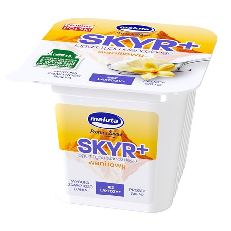 MALUTA SKYR WANILIOWY B/LAKTOZY 200g/12