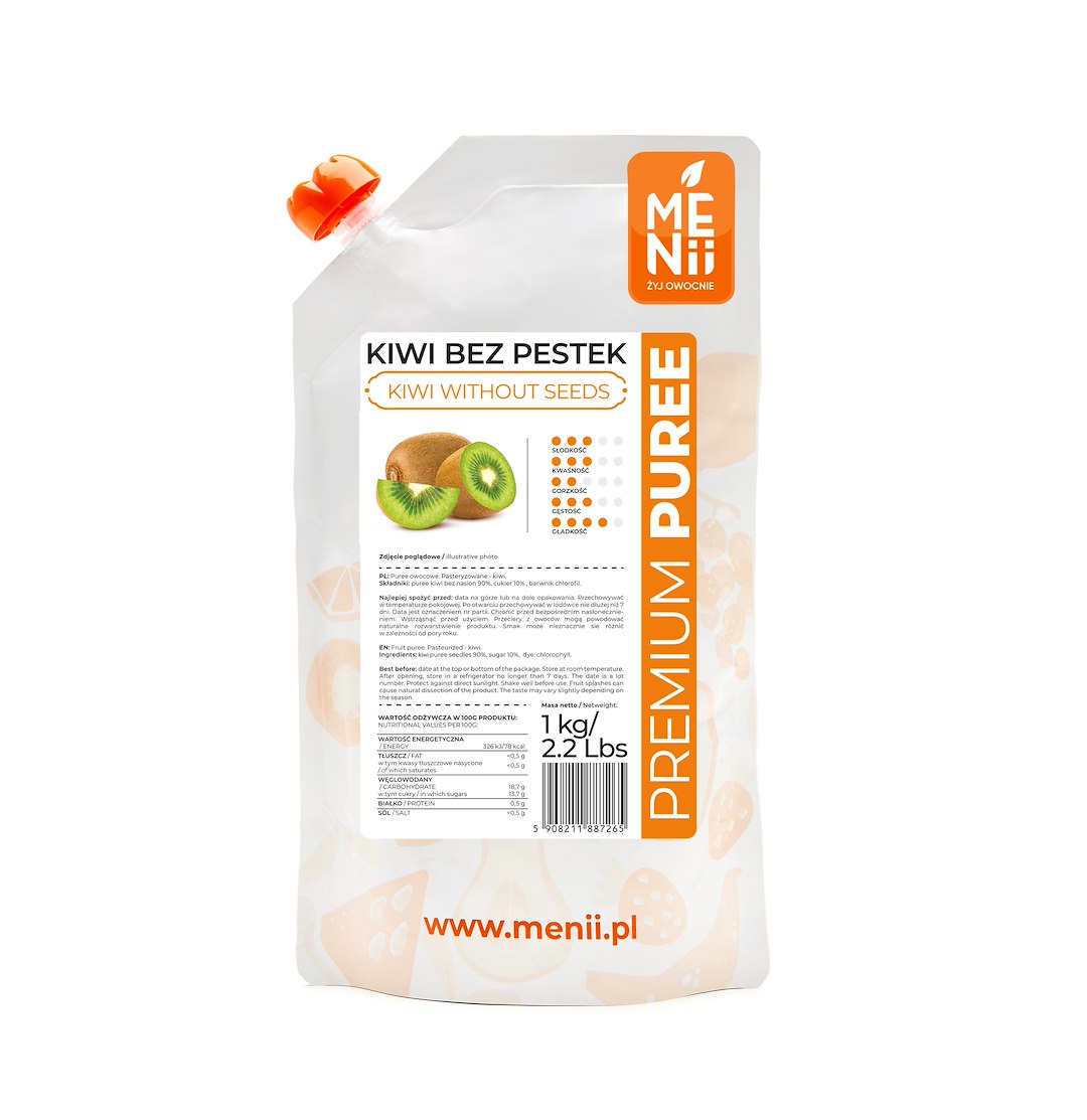 MENII PREMIUM PUREE KIWI 1kg/5