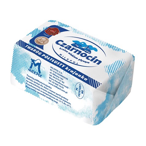 CZARNOCIN TWARÓG PÓŁTŁUSTY (vacum) ok. 300g/10