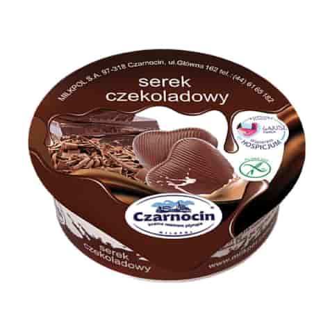 CZARNOCIN SEREK CZEKOLADOWY 125g/12