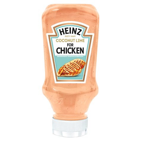 HEINZ SOS DO KURCZAKA KOKOSOWO-LIMONKOWY 220ml/8