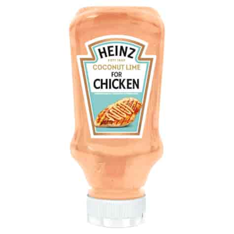 HEINZ SOS DO KURCZAKA KOKOSOWO-LIMONKOWY 220ml/8