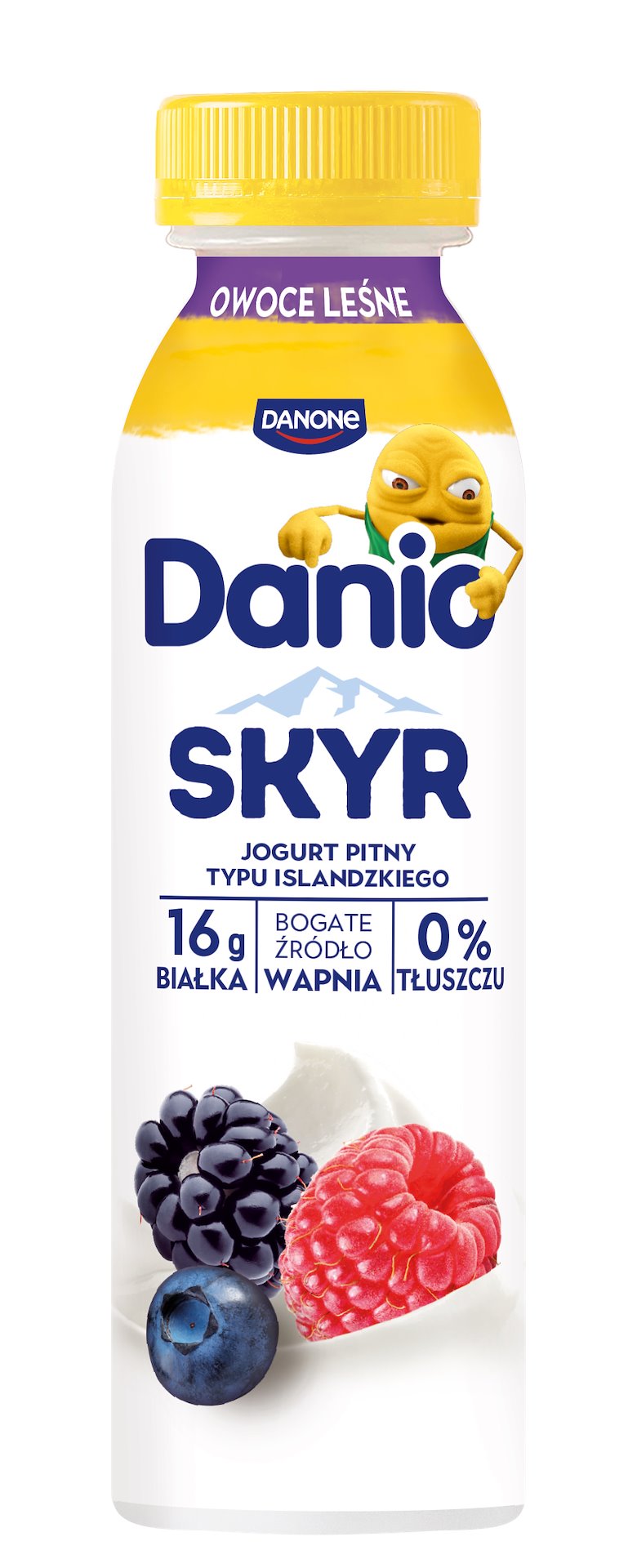DANONE DANIO SKYR PITNY OWOCE LEŚNE 270g/8