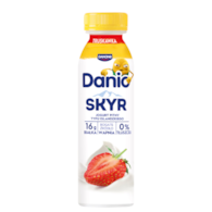 DANONE DANIO SKYR PITNY TRUSKAWKA 270g/8