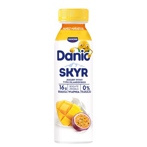 DANONE DANIO SKYR PITNY MANGO-MARAKUJA 270g/8