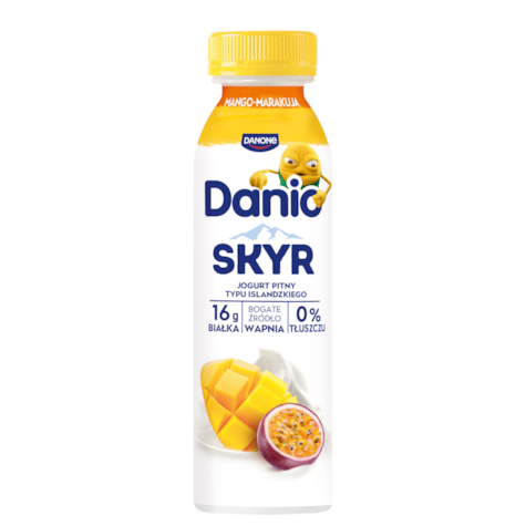 DANONE DANIO SKYR PITNY MANGO-MARAKUJA 270g/8