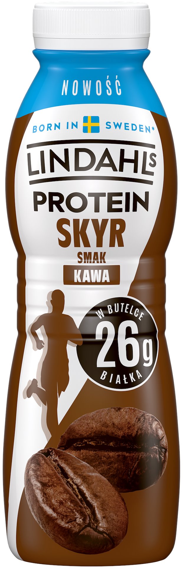 LINDAHLS JOGURT PITNY PROTEIN SKYR KAWA 380g/12