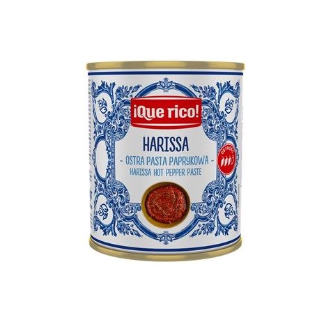 GREEK PASTA HARISSA OSTRA 800g/6 QUE RICO