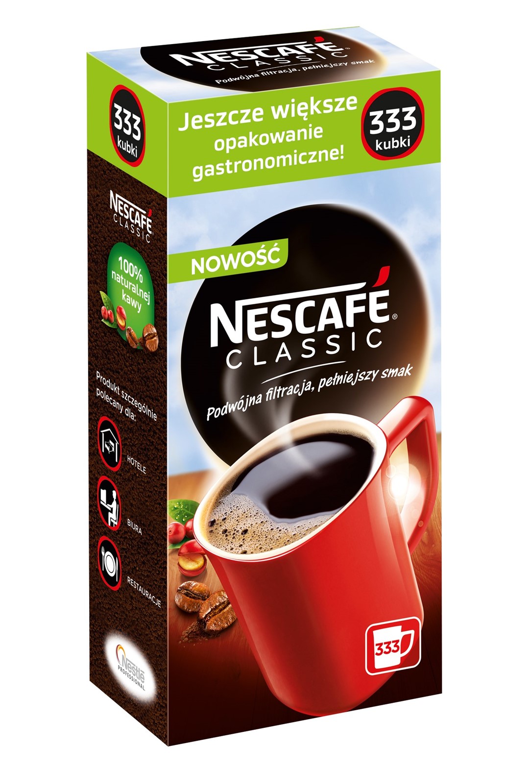 KAWA NESCAFE CLASSIC 600g/10 Rozpuszczalna