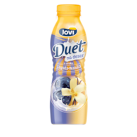 JOVI NAPÓJ JOGURTOWY DUET JAGODA-WANILIA 350g/12
