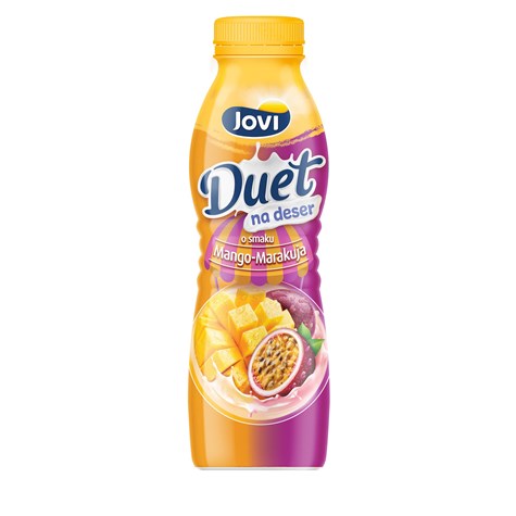 JOVI NAPÓJ JOGURTOWY DUET MANGO-MARAKUJA 350g/12