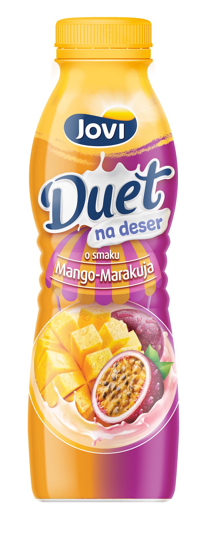 JOVI NAPÓJ JOGURTOWY DUET MANGO-MARAKUJA 350g/12