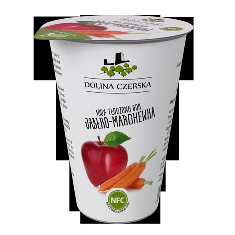 CZERSKA SOK TŁOCZONY 100% JABŁKO-MARCHEW 200ml/20