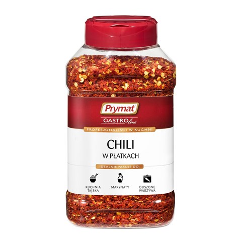 PRYMAT CHILI W PŁATKACH 300g/6 pet